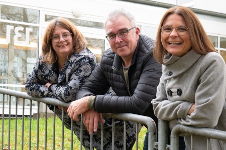 Studienberater Dagmar Driesen, Andreas Dordel und Anita Lensing